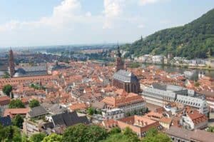 Heidelberg von oben