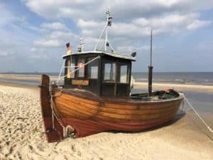 Fischkutter auf Usedom