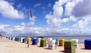 Nordseestrand auf der Insel Föhr