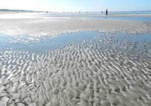 Insel Juist- Die Nordsee bei Ebbe