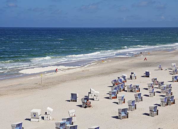 Badestrand auf Sylt