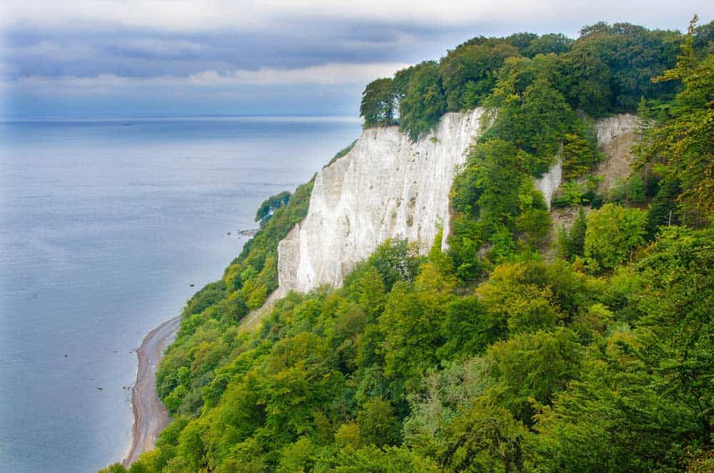 Kreidefelsen auf der Insel Rügen