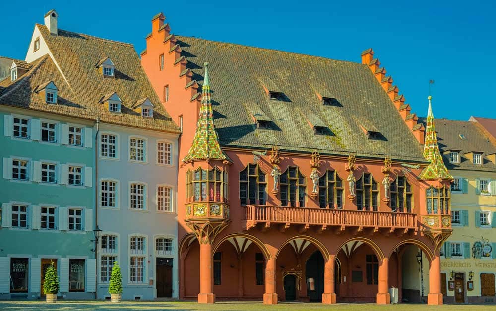 Historisches Rathaus in Freiburg