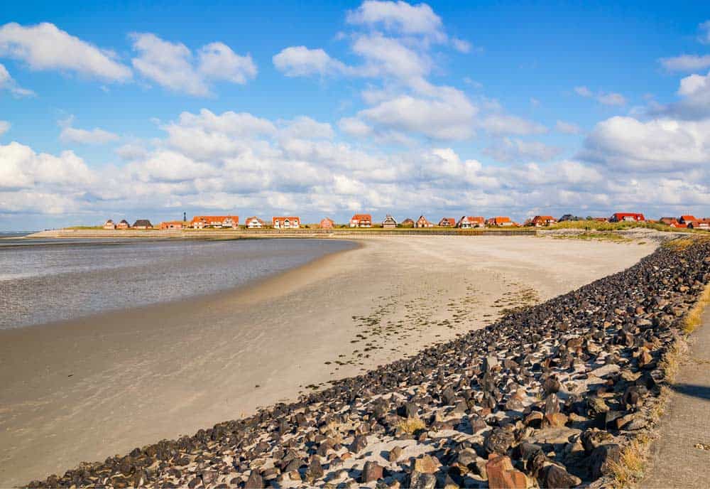 Insel Baltrum mit Strand