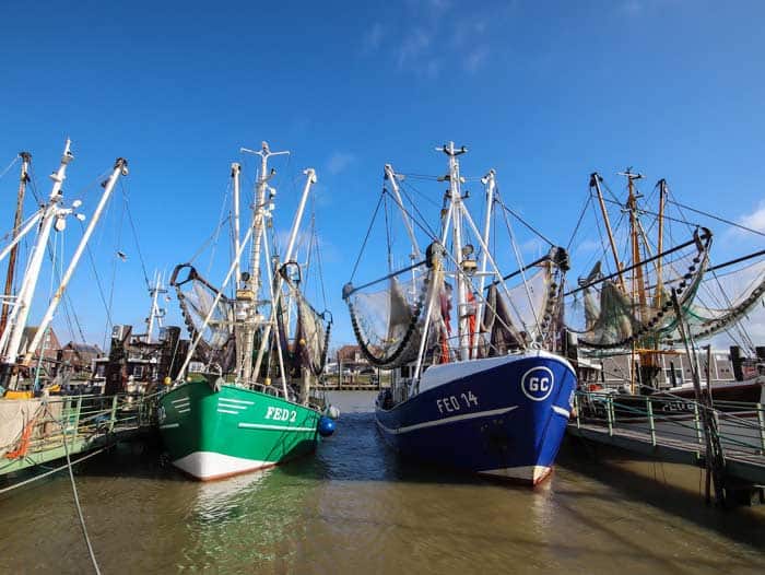 Budjadingen mit Hafen Fedderwardersiel