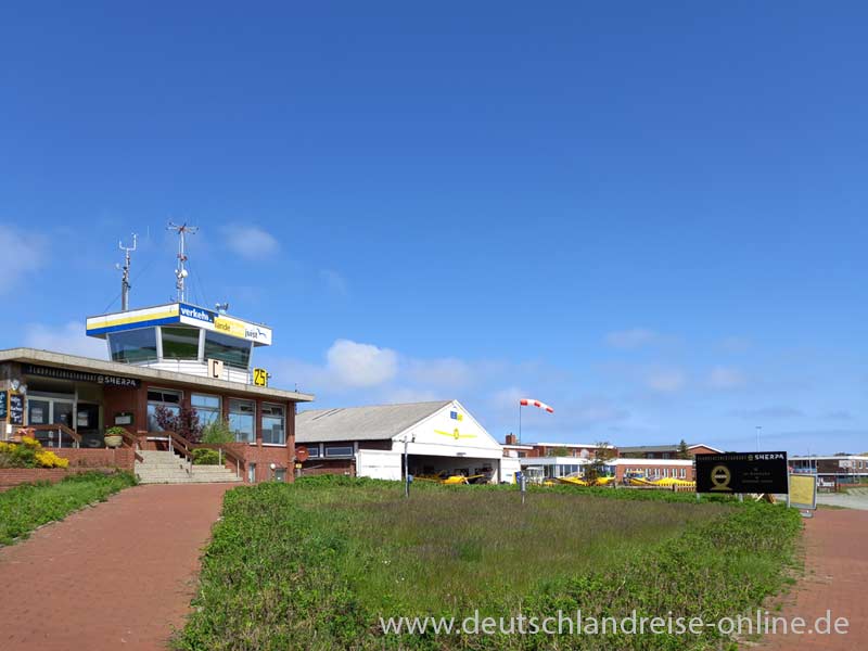 Flugplatz auf der Insel Juist