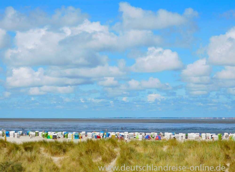 Der Nordseestrand in Norddeich