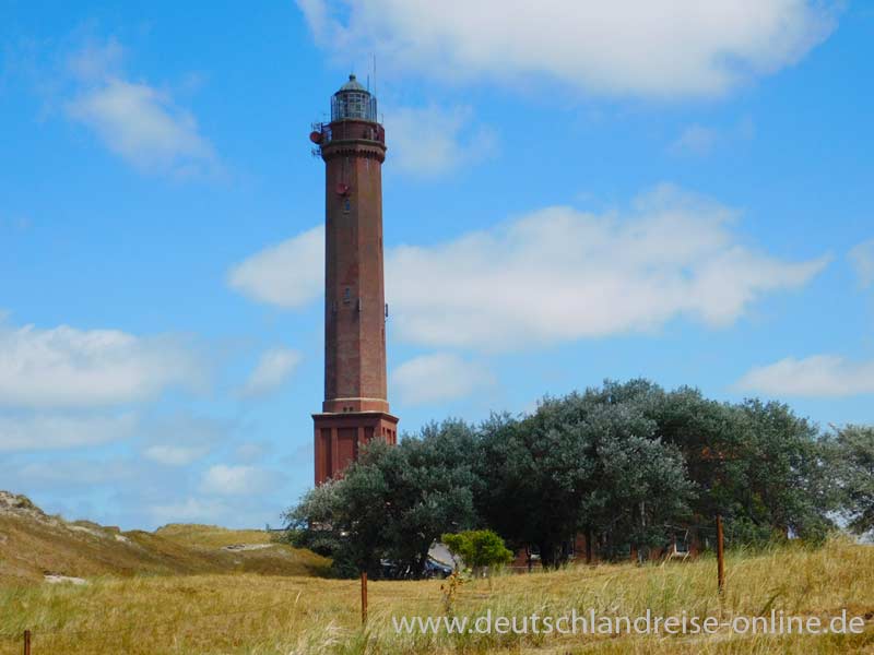 Der Leuchtturm der Insel Norderney