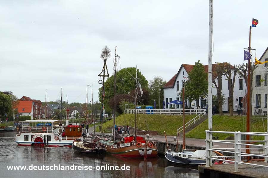 Der Museumshafen in Carolinensiel