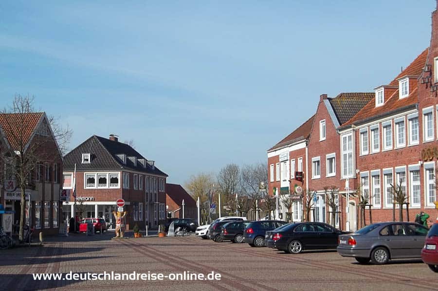 Blick auf den Esenser Marktplatz