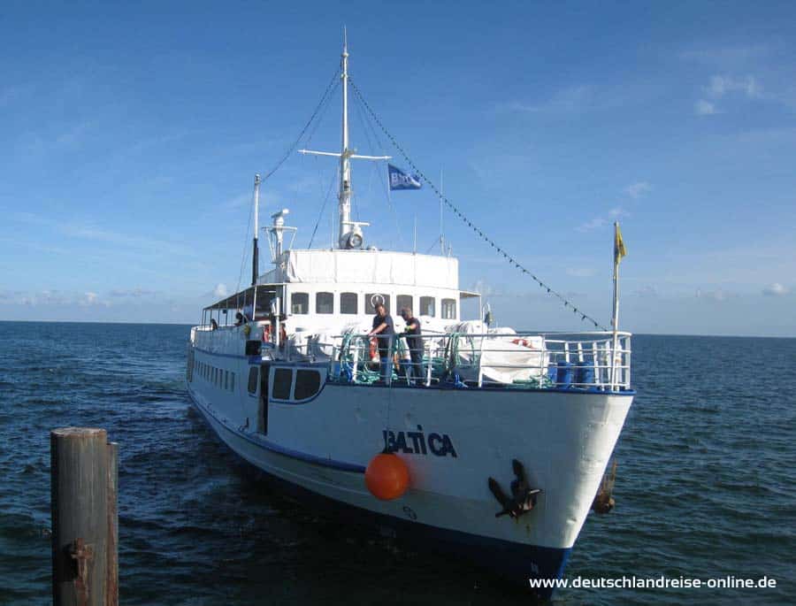 Fahrgastschifffahrt mit der MS "Baltica"