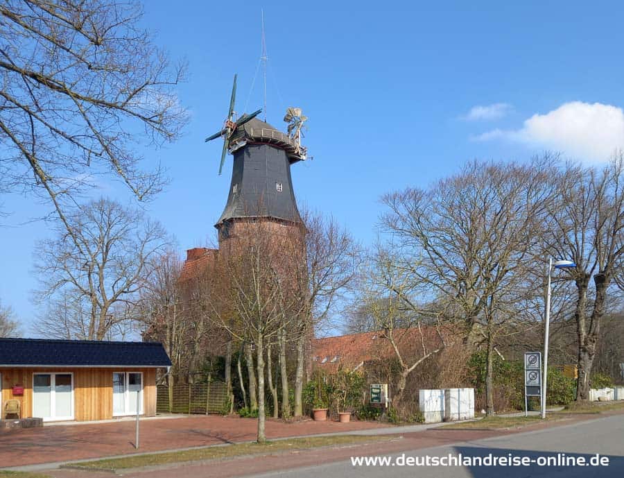 Ostfrieslands höchste historische Mühle