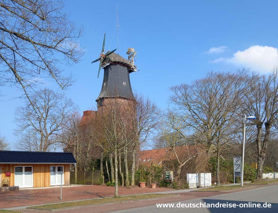 Ostfrieslands höchste historische Mühle