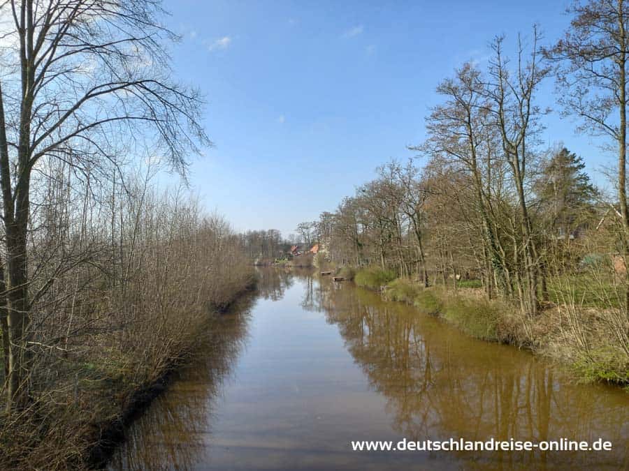 Hager Tief am Ortsrand von Hage