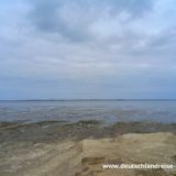 Blick über das Wattenmeer Richtung Norderney