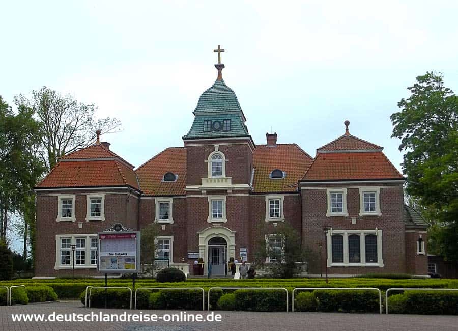 Blick auf das schöne Sielhaus