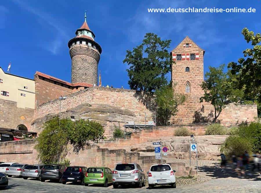 Kaiserburg Nürnberg mit Sinwellturm