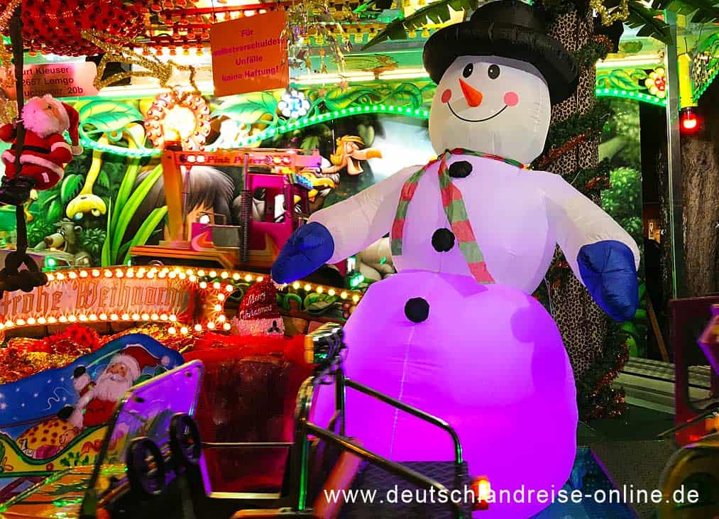 Weihnachtskmarkt besonders für die Kleinen am zweiten Adventswochenende in Bad Rothenfelde (www.deutschlandreise-online.de)