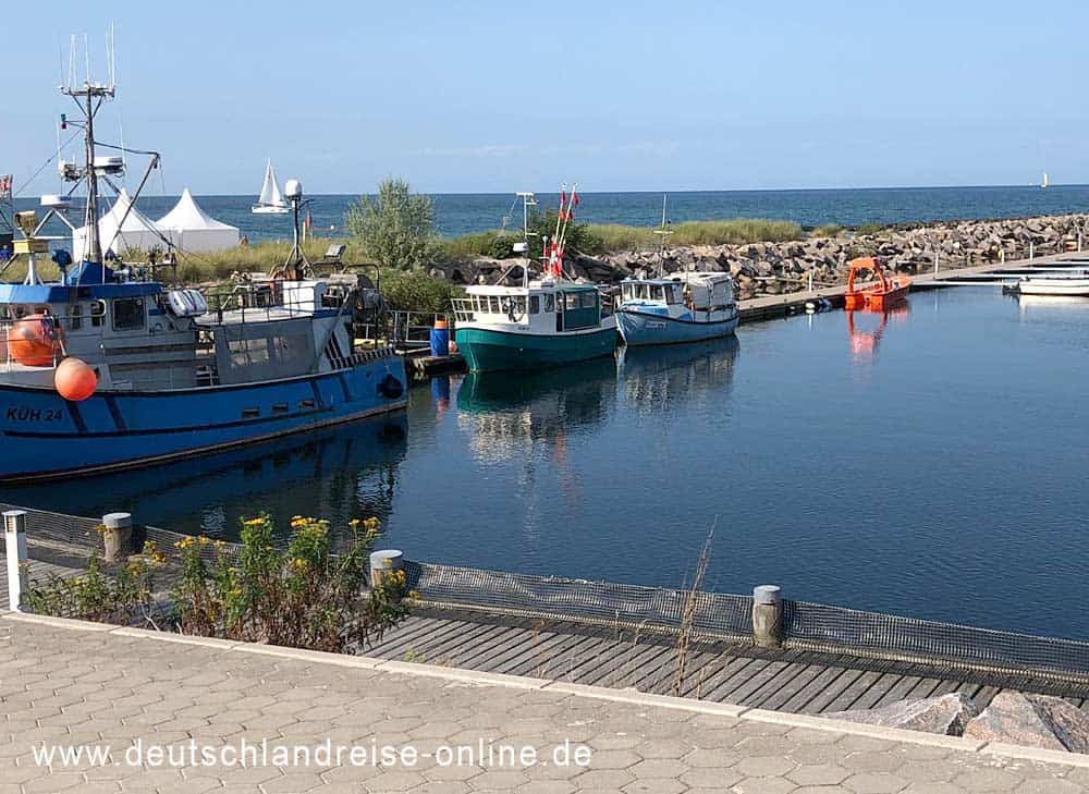 Hafen mit Fischerbooten von Kühlungsborn (www.deutschlandreise-online.de)