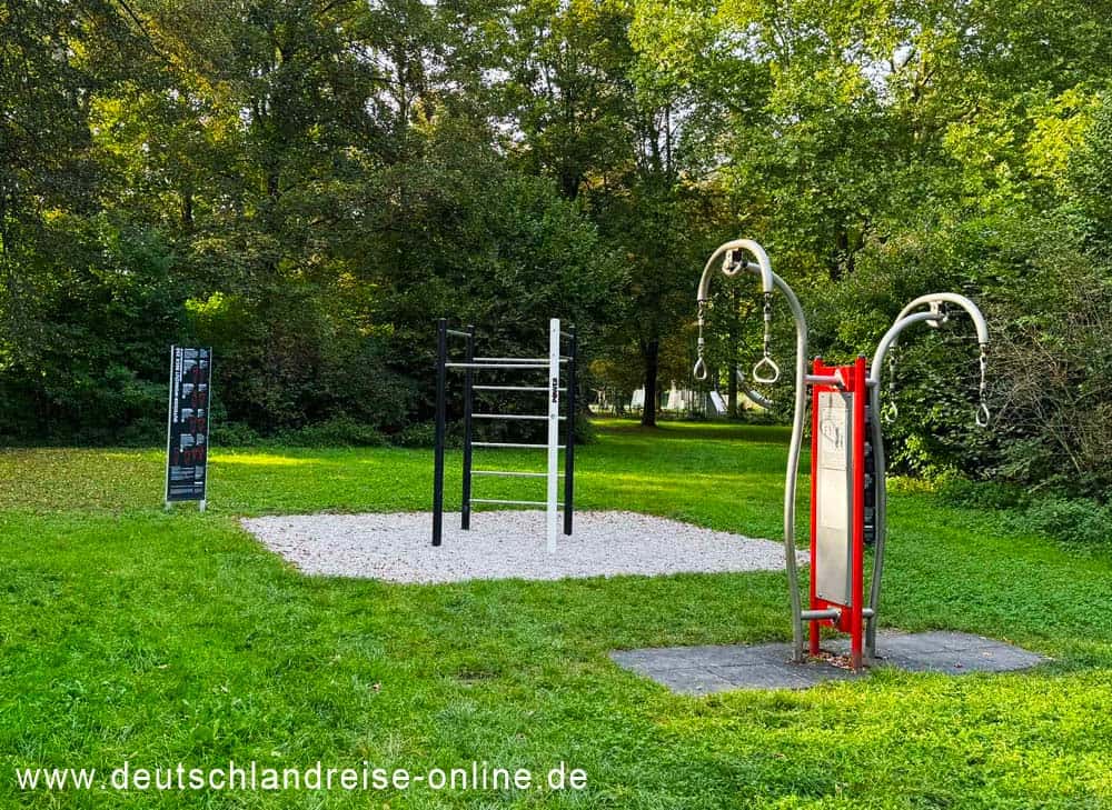 Fitness im Stadtwallpark von Mühldorf