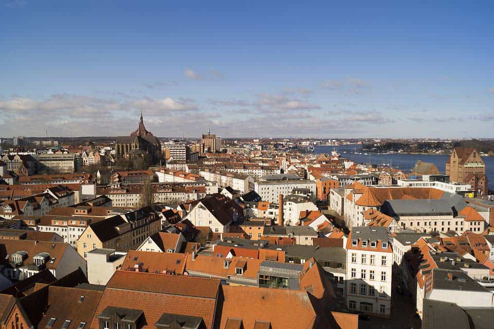 Rostock von oben