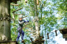 Kletterurlaub in Deutschland in den besten Kletterparks