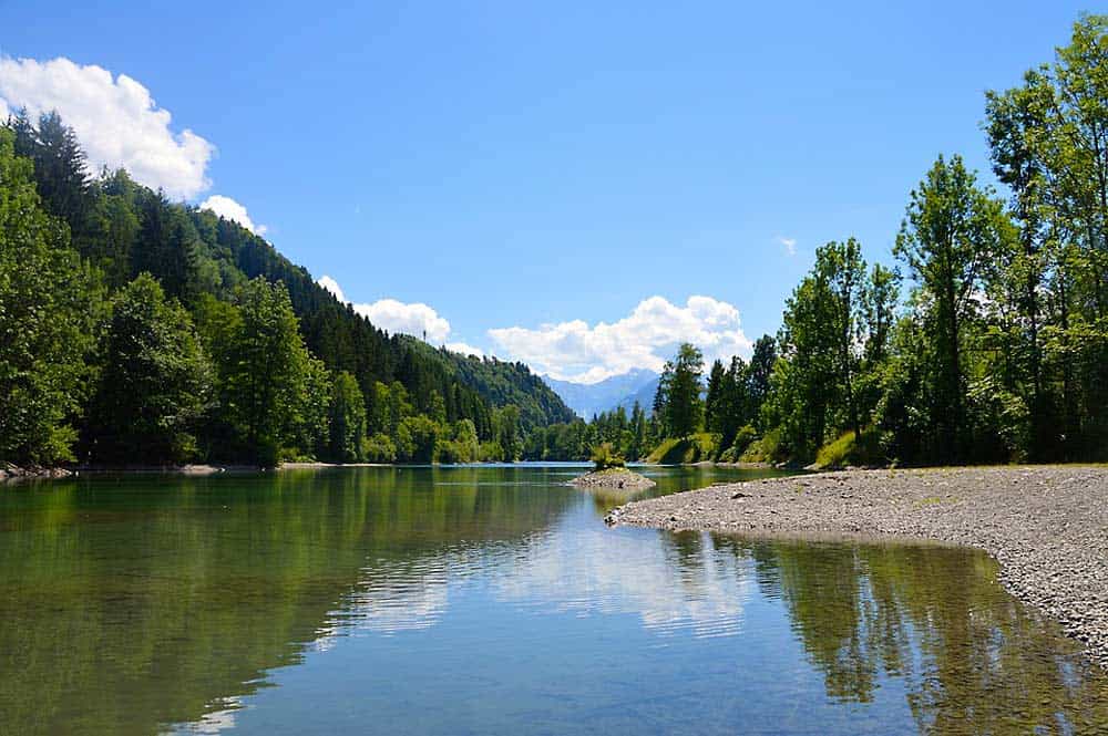 Der Fluss Iller