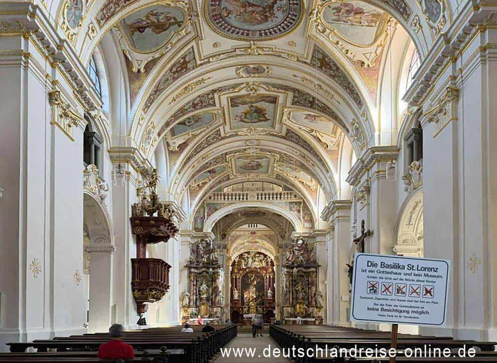 Basilika St. Lorenz, Langhaus