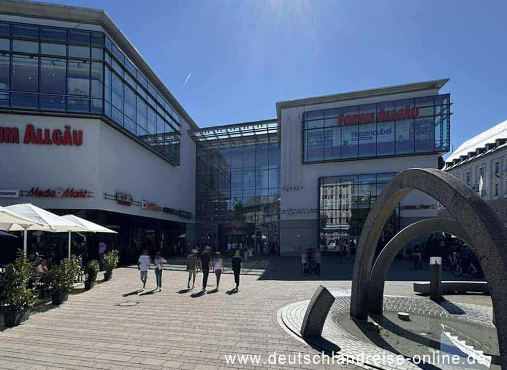 Forum Allgäu - das größte Einkaufszentrum Kemptens