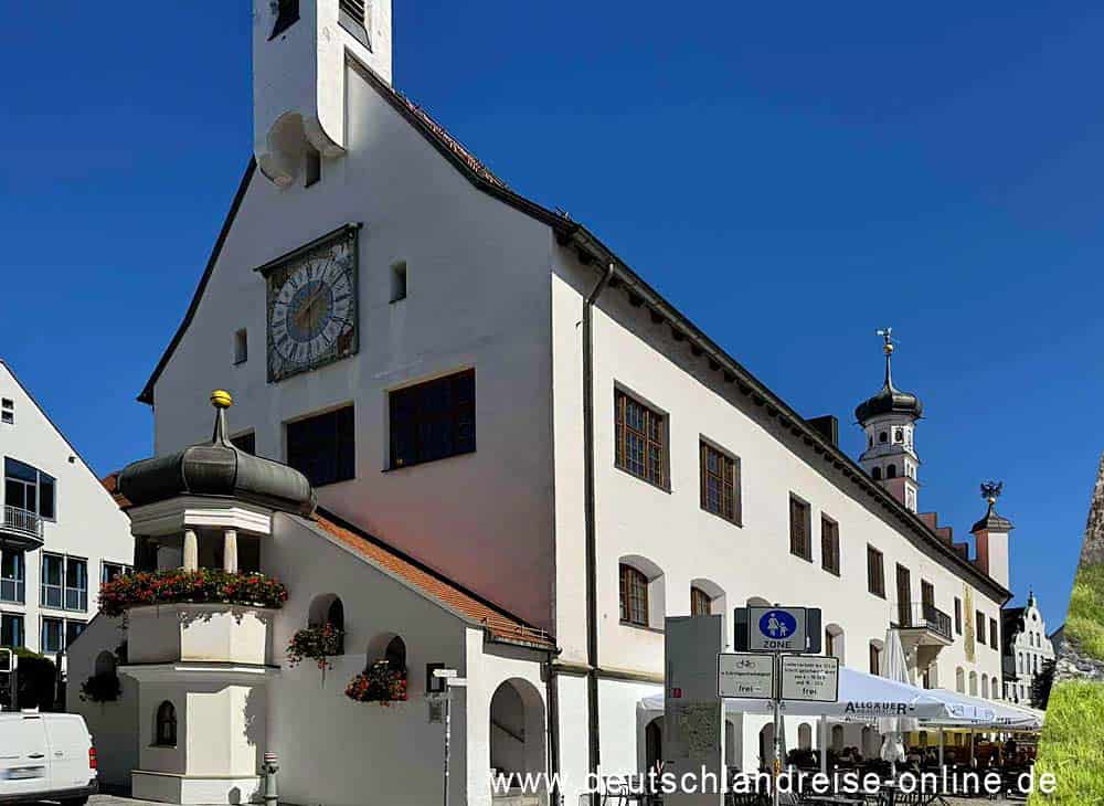 Das Rathaus von Kempten